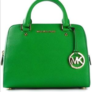Michael Kors logo bowling handbag-good condition!!!